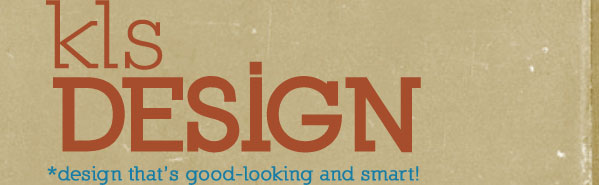 kls designs: design that is good-looking and smart!